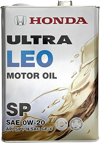 Amazon | Honda(ホンダ) エンジンオイル ULTRA LEO 0W-20 SP GF-6 4L 4